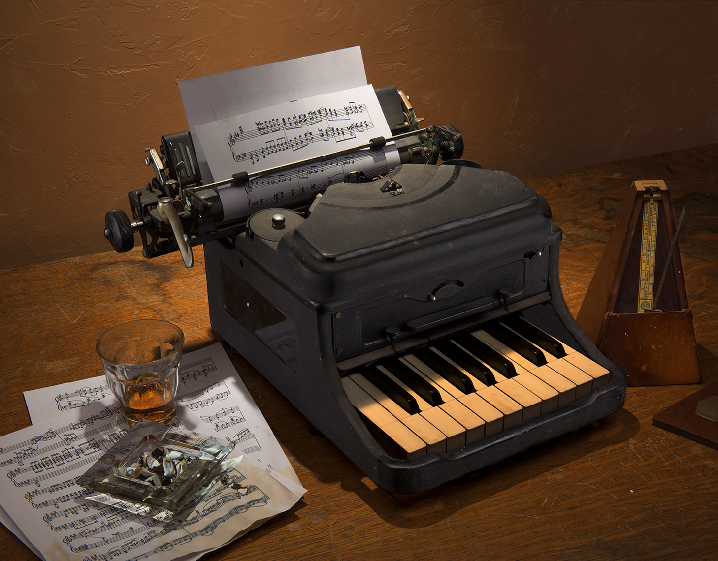 Piano Typewriter